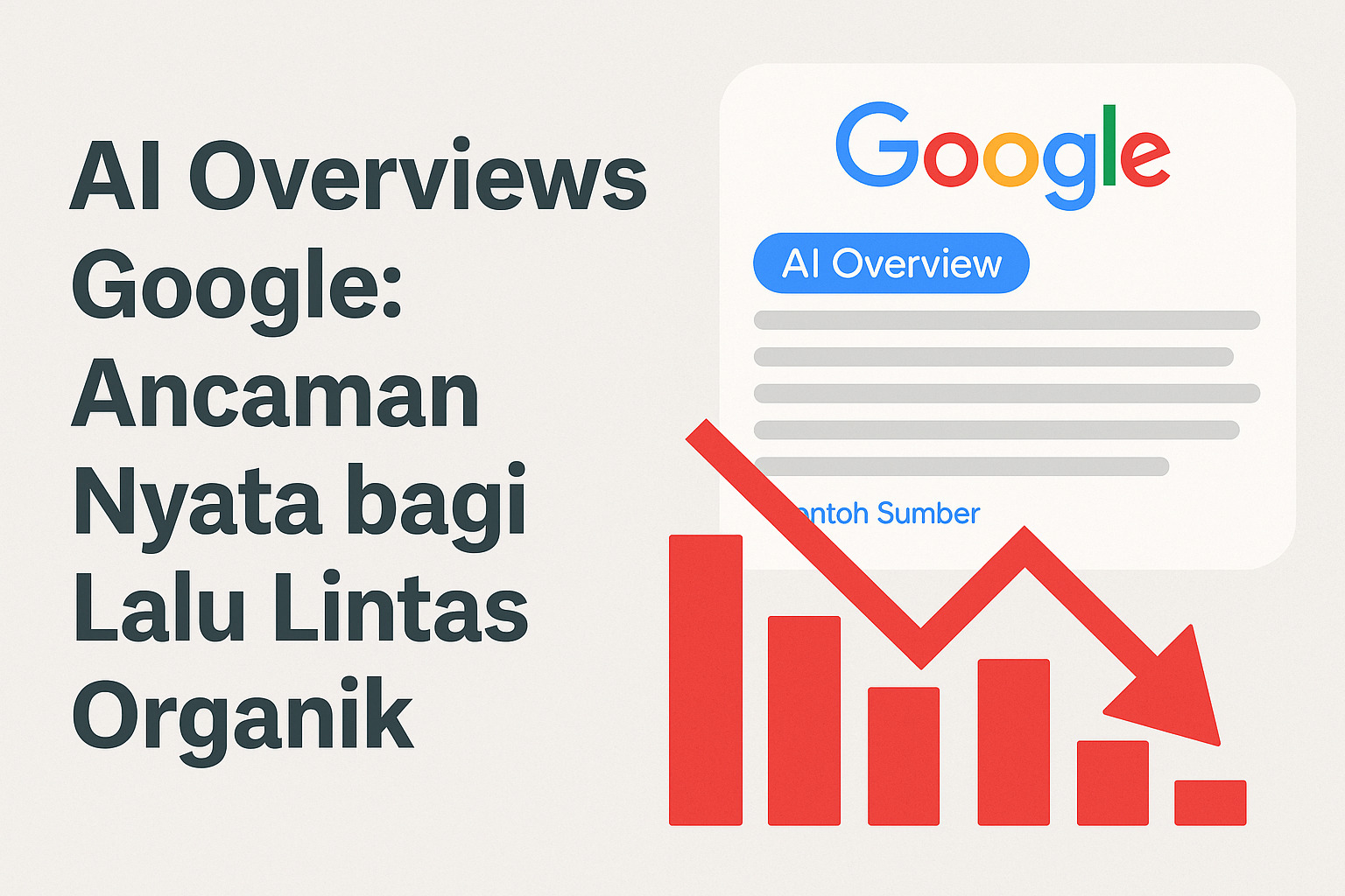 AI Overviews Google: Ancaman Nyata bagi Lalu Lintas Organik